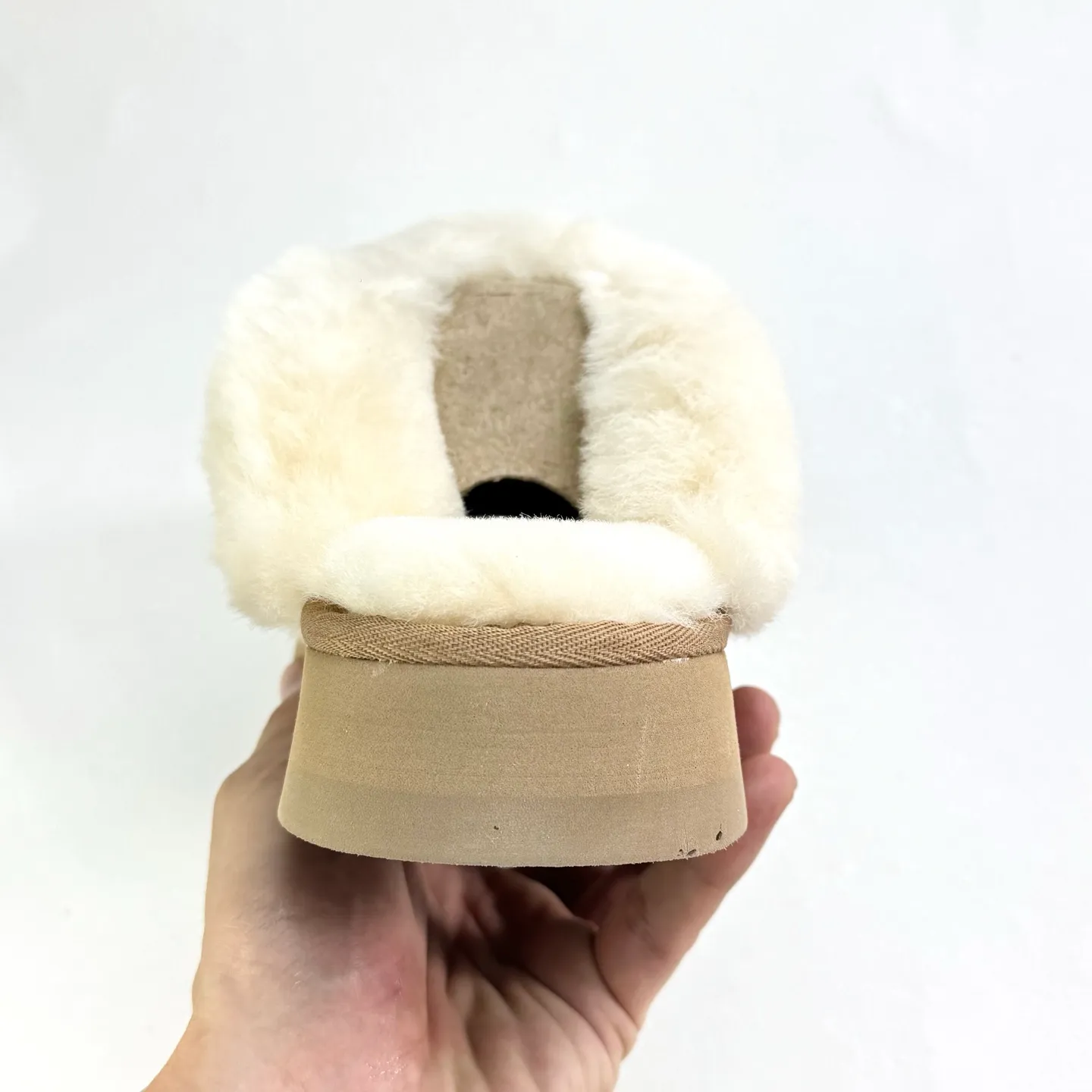 Self-pickup 💰400 2550 Thick-soled wool slippers (star slippers plus version) Comfortable toe-toe style, can be worn at home, wool slippers can be worn outside, cow split upper, Longfeng moccasin wool lining, original three-layer combination outsole, light and comfortable on the foot, only the top version, oil edge craftsmanship is exquisite! Color: maroon gray sand antelope brown black code number: 35-41
